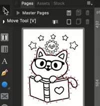 Affinity Publisher move tool